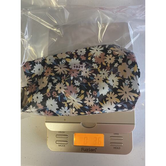 Kona Sol Swimsuit Bikini Bottoms Size Large Black Floral Ditzy Daisy Beachy - Picture 6 of 7